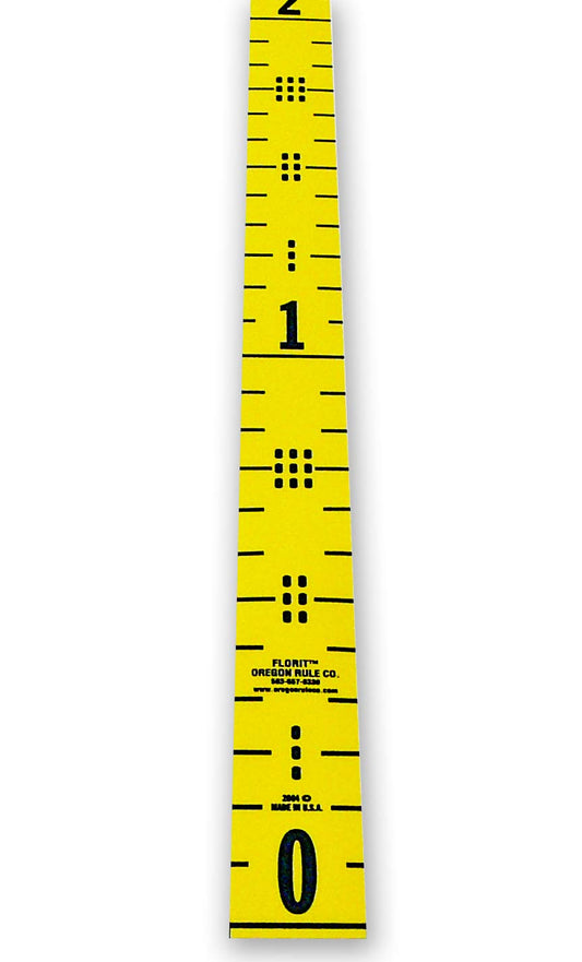 2" Wide Fractional Floor Tape - "2FFT" (1" Grads)