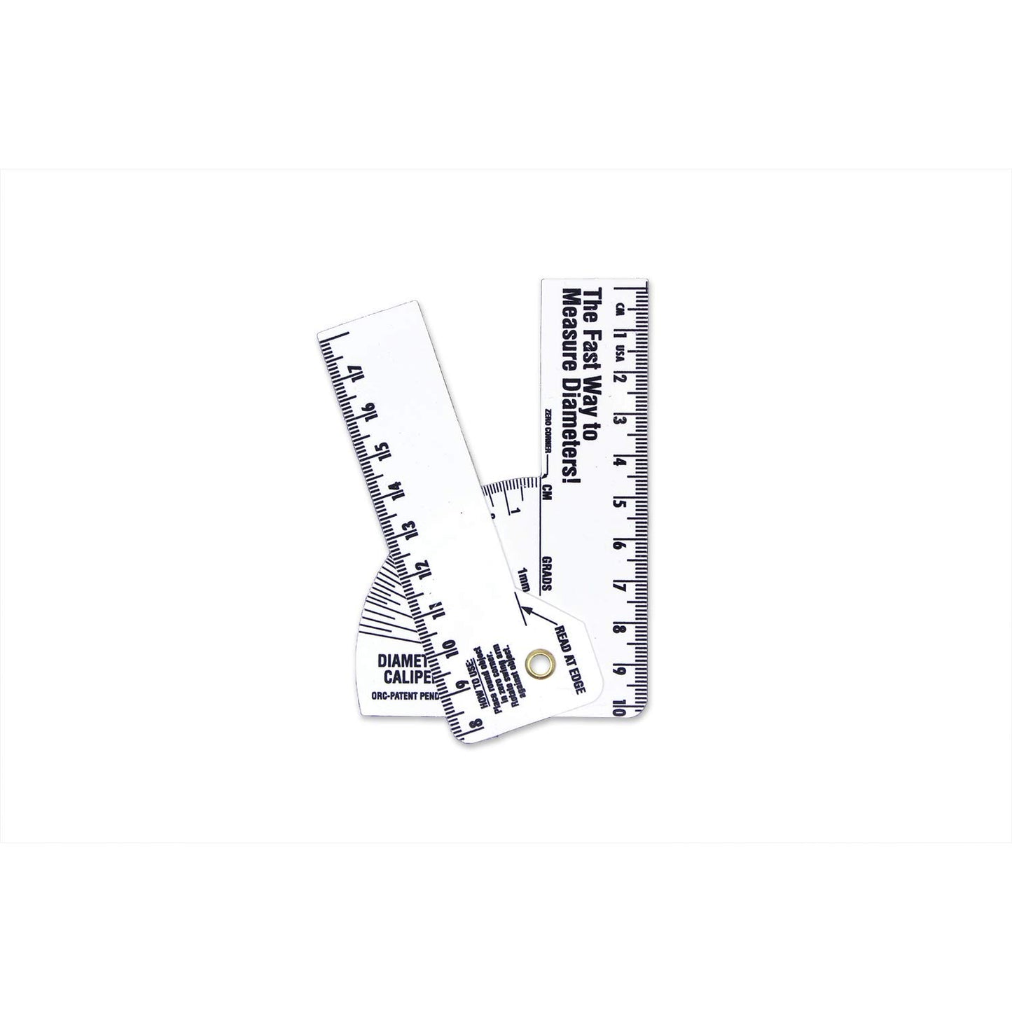 Oregon Rule Co. Metric Mini Pipe Caliper - 5 Pack (OR-MINI-PIPE-CAL-5PK-METRIC) - Vinyl - Up to 16cm