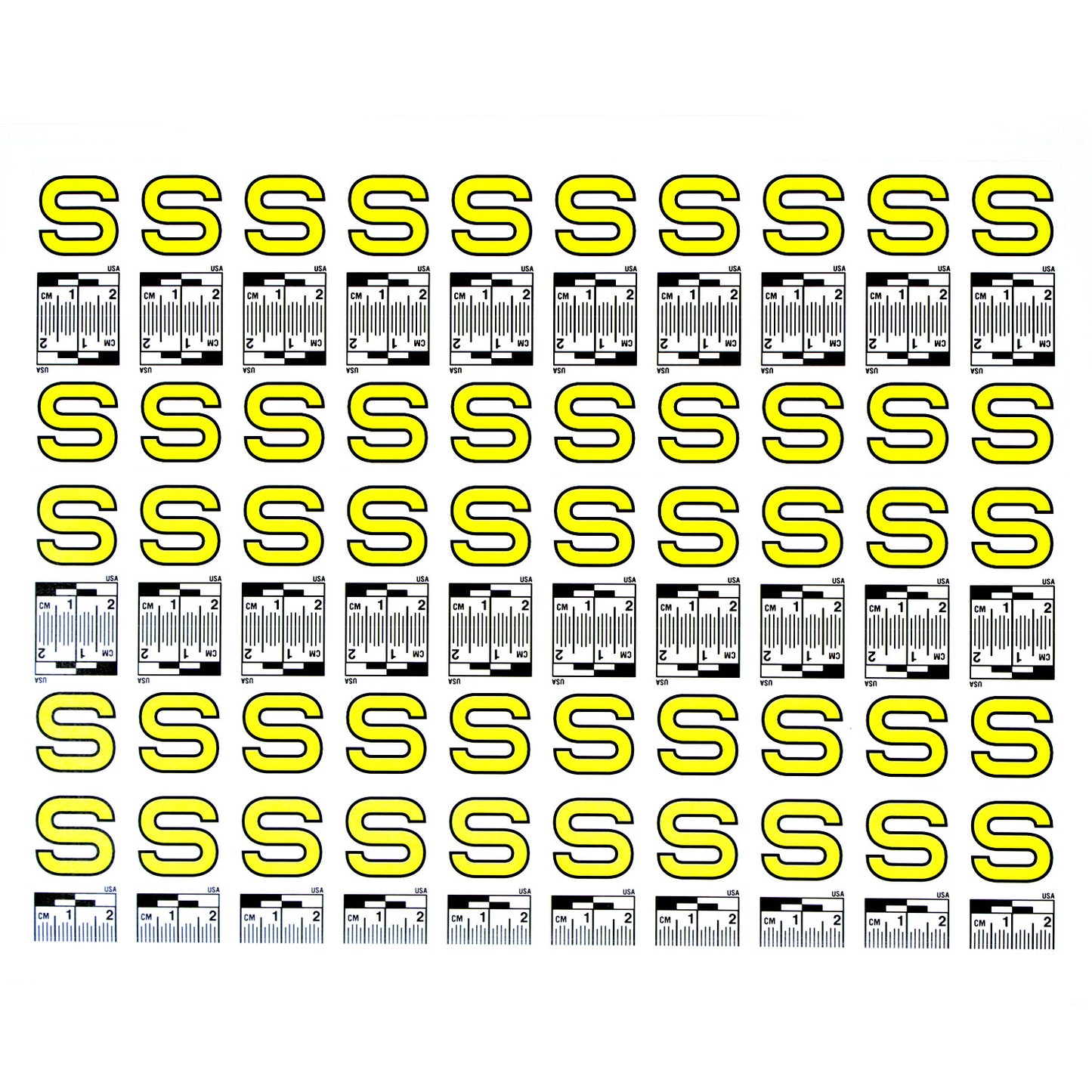 Alphabet Set (A to Z) - 26 Sheets of Labels image 18