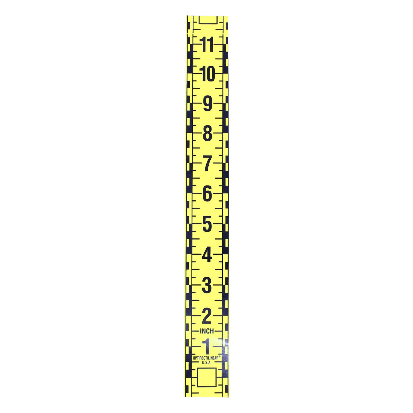 1.5" Wide X 12" Long Ruler Repeats 105 Times in a Roll image 1
