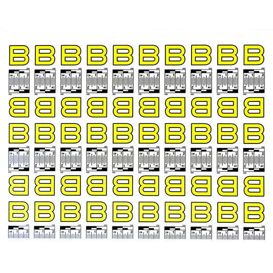 Alphabet Set (A to Z) - 26 Sheets of Labels image 1