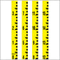 Staff Gauge - Tenth of Foot Surveyor Style - 5 Inch Wide - TFSS image