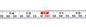 Metal Adhesive Backed Ruler – 1/2 Inch Wide X 3 Meters (10 Feet) Long – Right to Left – Fractional/Metric – 1/16” and 1mm Grads