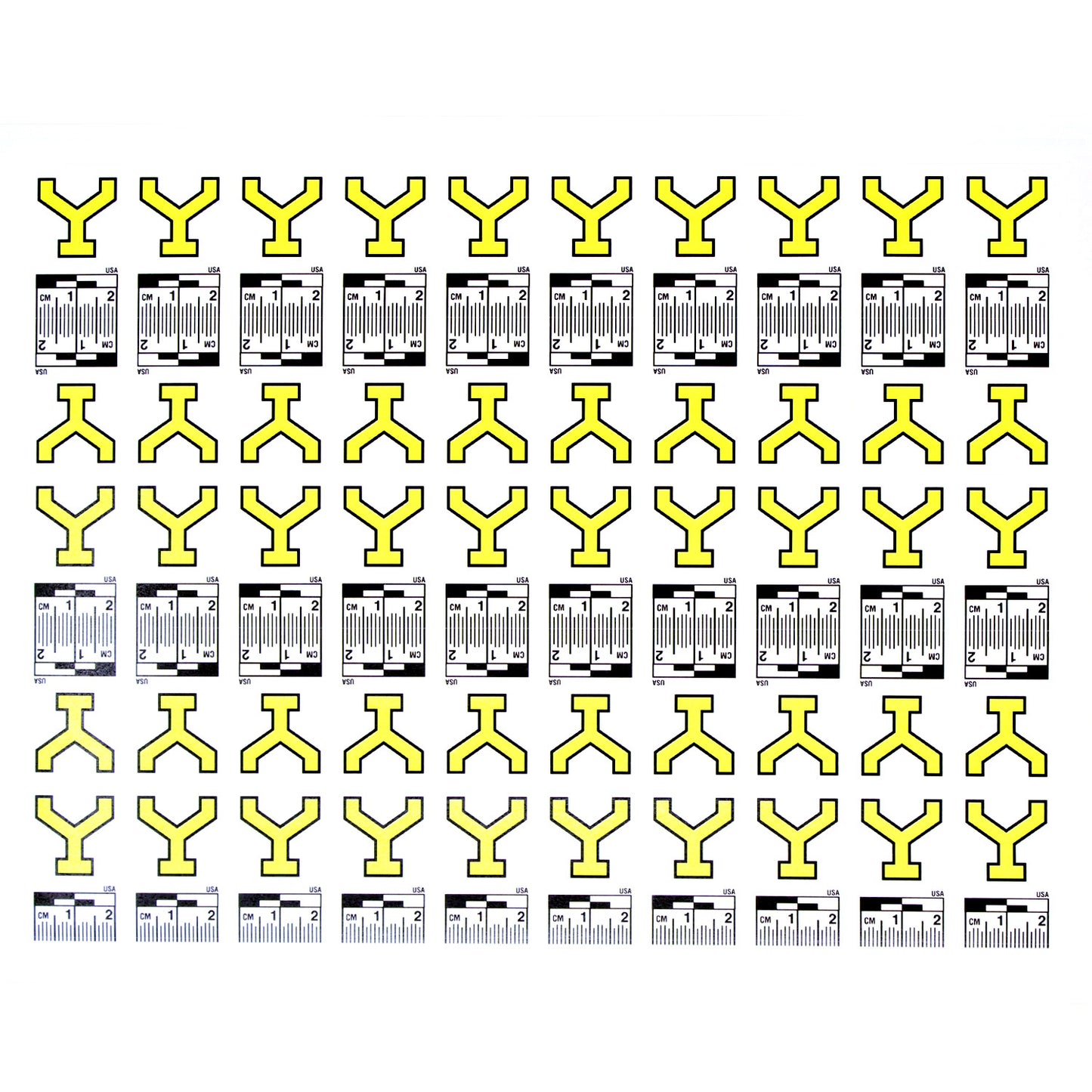 Alphabet Set (A to Z) - 26 Sheets of Labels image 24