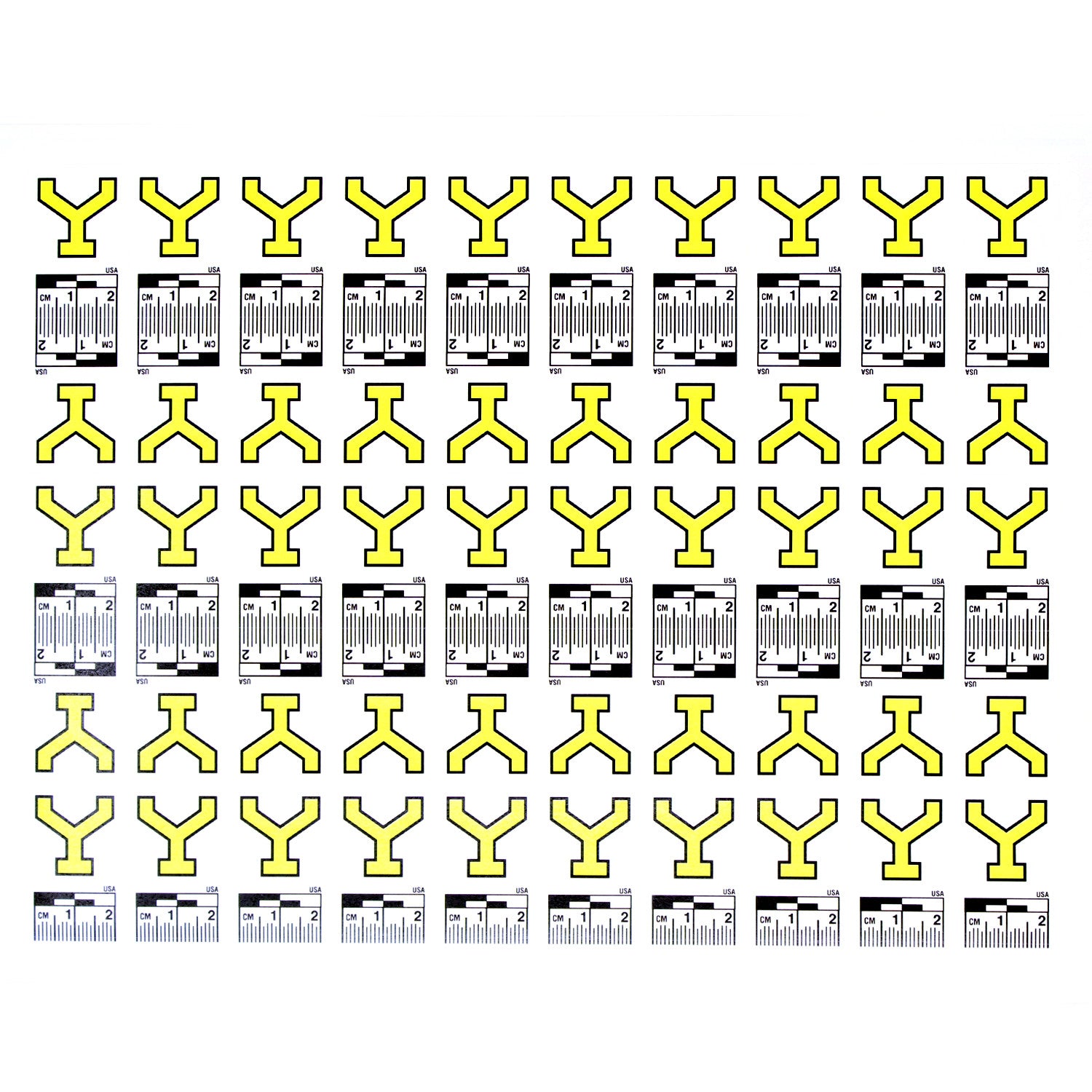 Alphabet Set (A to Z) - 26 Sheets of Labels image 24
