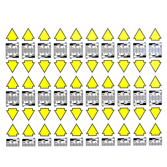 Up Arrow Set - 10 Sheets of Labels image 0