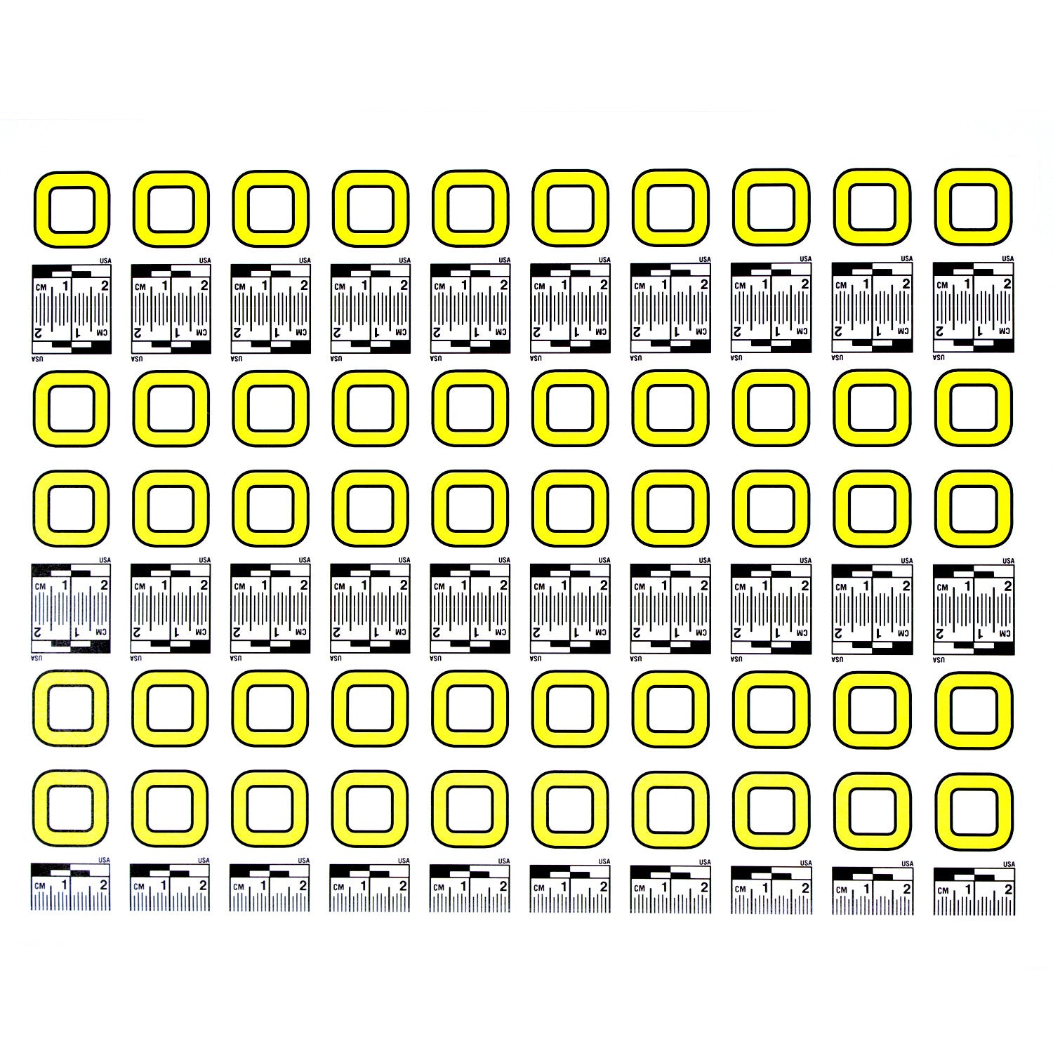 Alphabet Set (A to Z) - 26 Sheets of Labels image 14