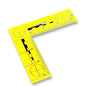 Plastic - Fractional - Reads 3" x 3" - Yellow image