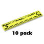 6" Long, Plastic - Reads Fractional and Metric - Packs of 10 image