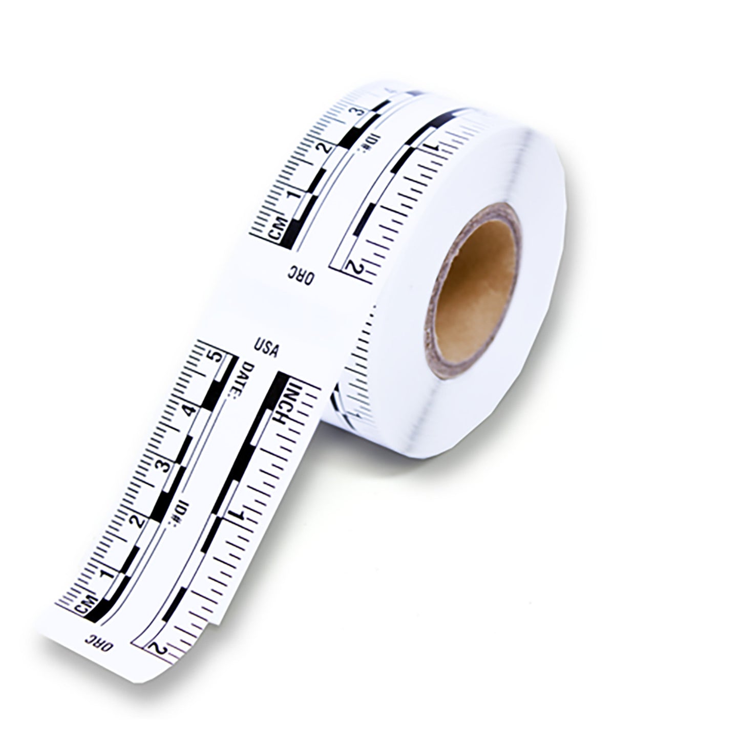 2 Inches / 5cm Long - 200 Rulers per Roll - White image