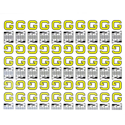 Alphabet Set (A to Z) - 26 Sheets of Labels image 6