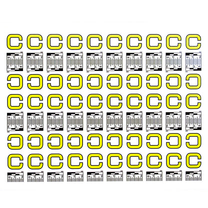 Alphabet Set (A to Z) - 26 Sheets of Labels image 2