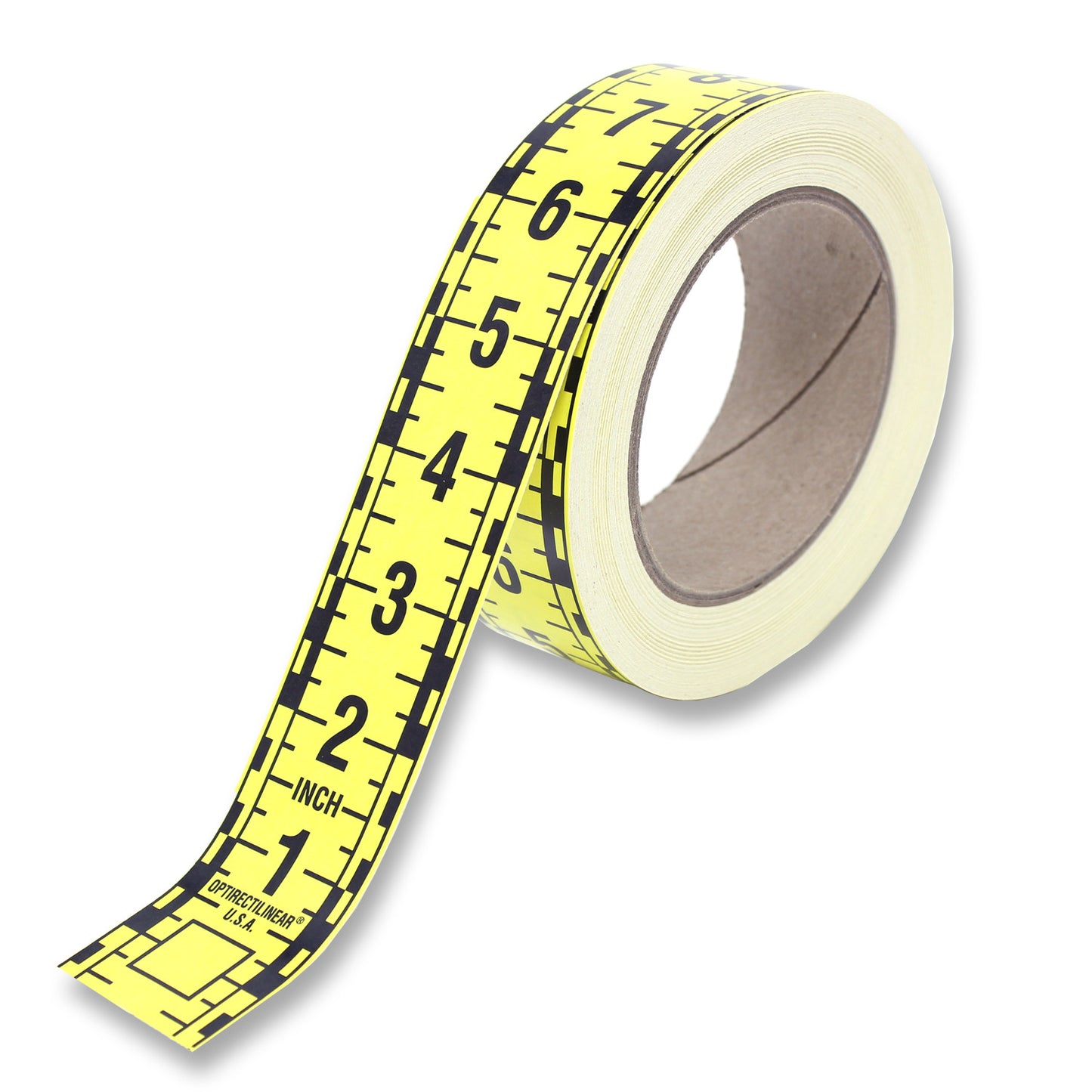 1.5" Wide X 12" Long Ruler Repeats 105 Times in a Roll image 0