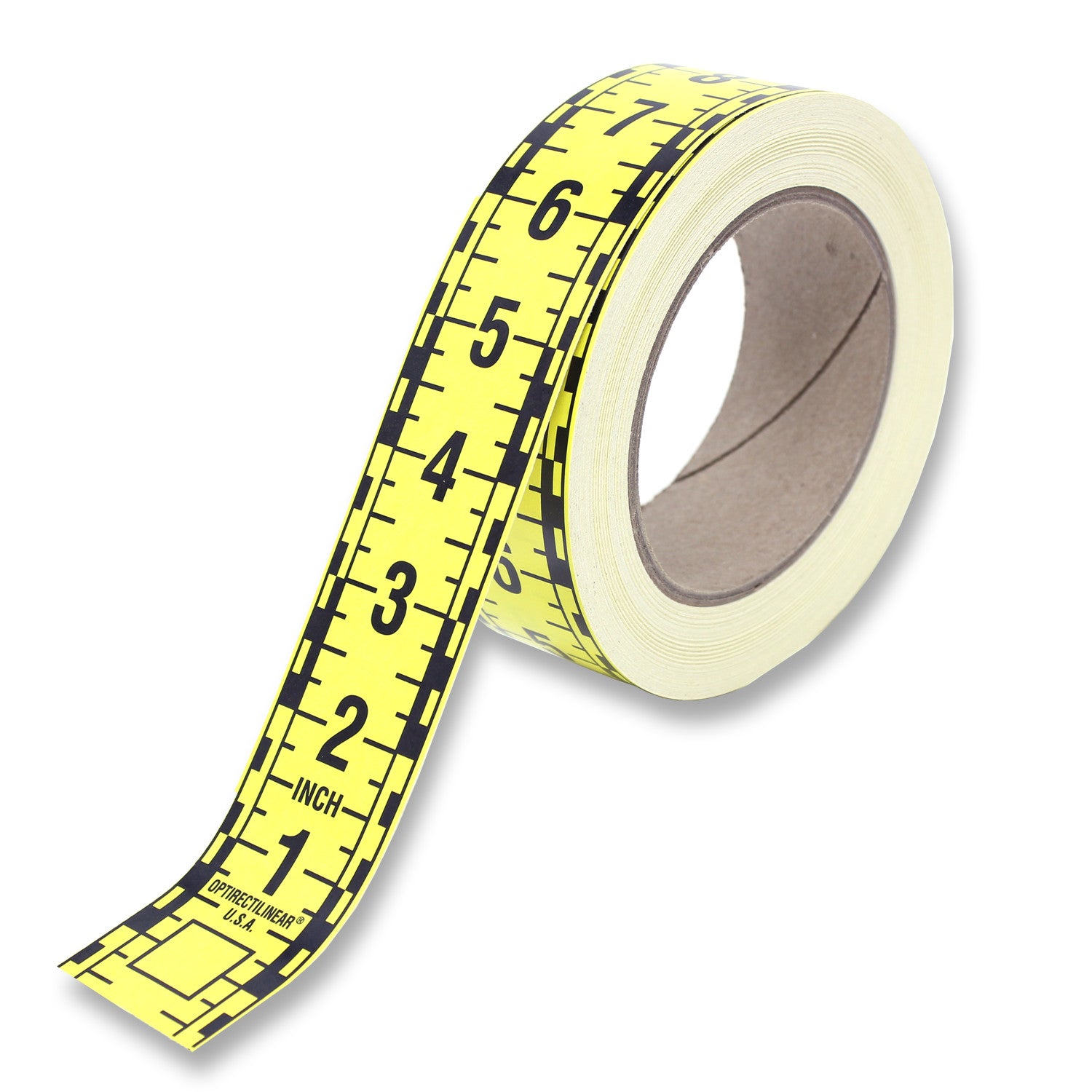 1.5" Wide X 12" Long Ruler Repeats 105 Times in a Roll image 0