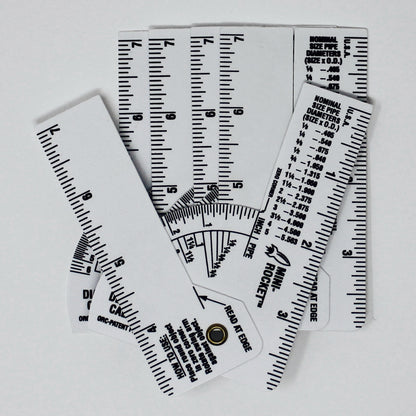 Mini Pipe Caliper - White Vinyl 5-Pack image 2