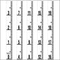 Staff Gauge - Inch and Foot Engineer Style - 5 Inch Wide - IFXW image 0