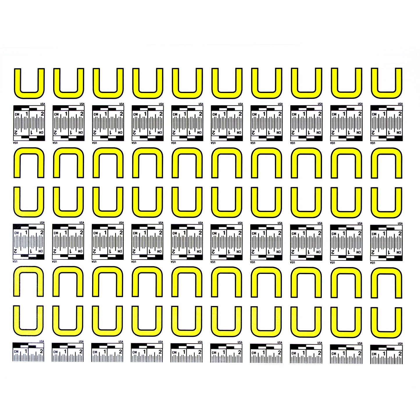 Alphabet Set (A to Z) - 26 Sheets of Labels image 20