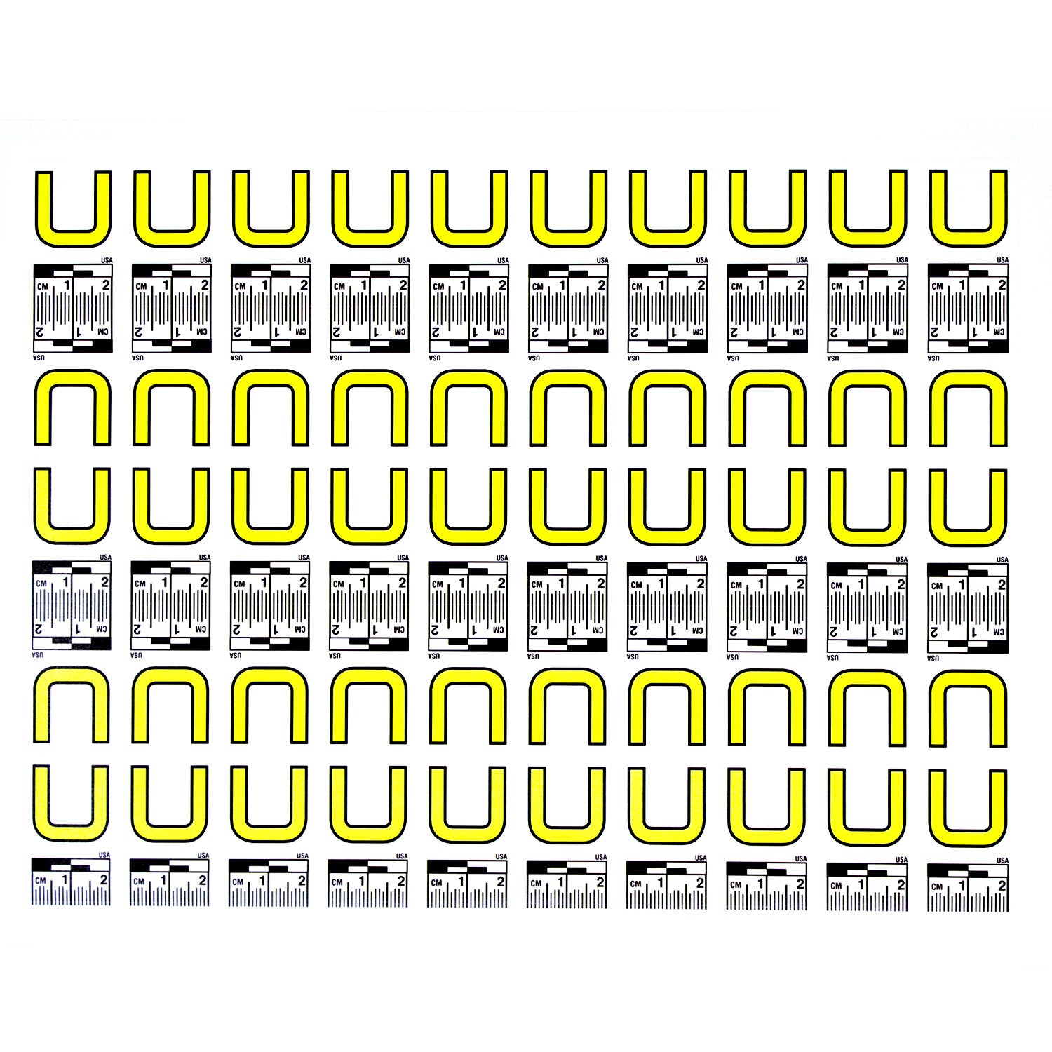 Alphabet Set (A to Z) - 26 Sheets of Labels image 20