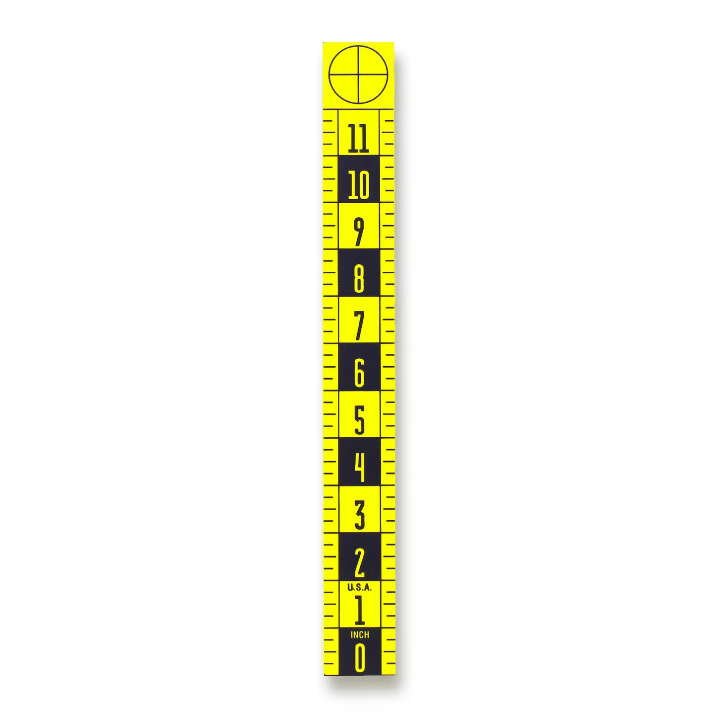 Fractional 2-Sided Ruler - 12" Left to Right or 12" Vertical image 0