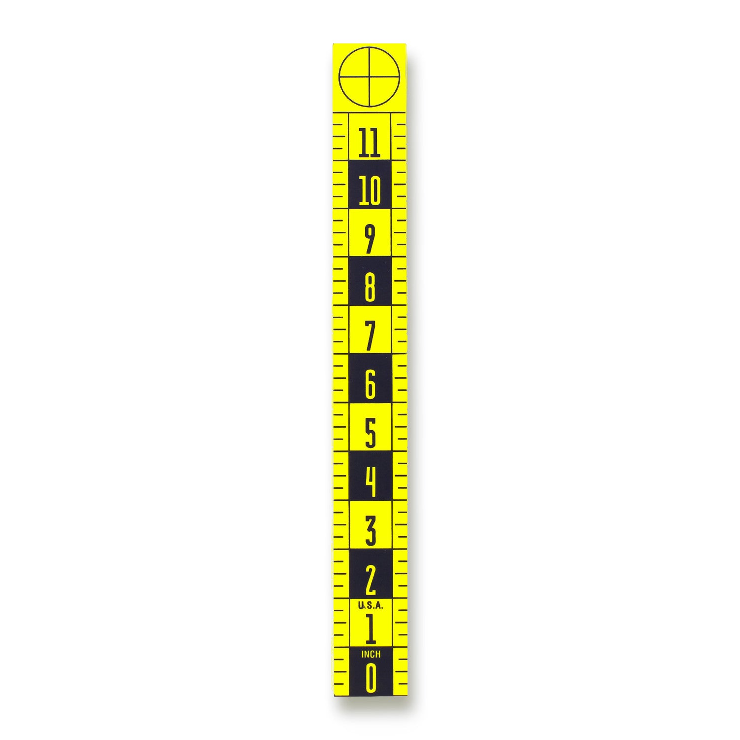 Fractional 2-Sided Ruler - 12" Left to Right or 12" Vertical image 0