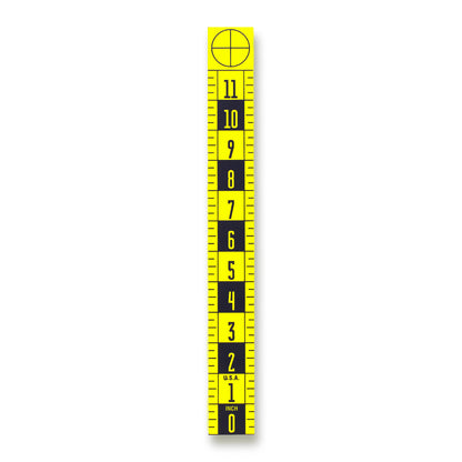 Fractional 2-Sided Ruler - 12" Left to Right or 12" Vertical image 0