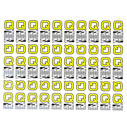 Alphabet Set (A to Z) - 26 Sheets of Labels image 16