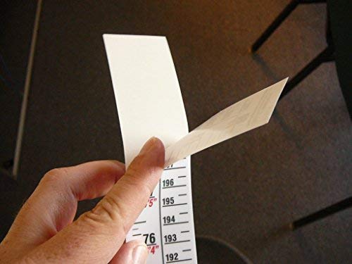 Security Height Rule – Adhesive - Fractional/Metric – 80 Inch/203 Centimeter Long