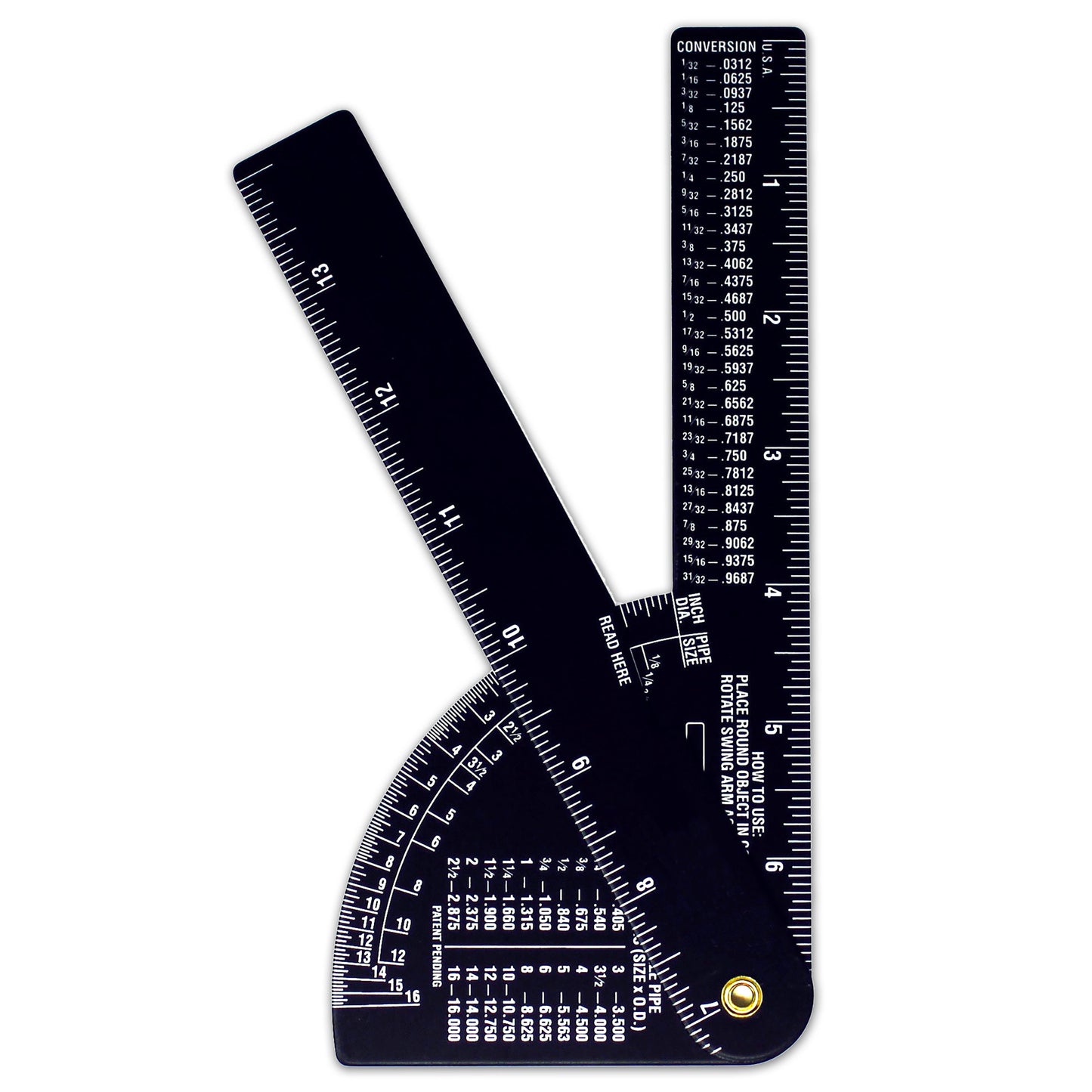 Pipe Caliper - Black Anodized image 0