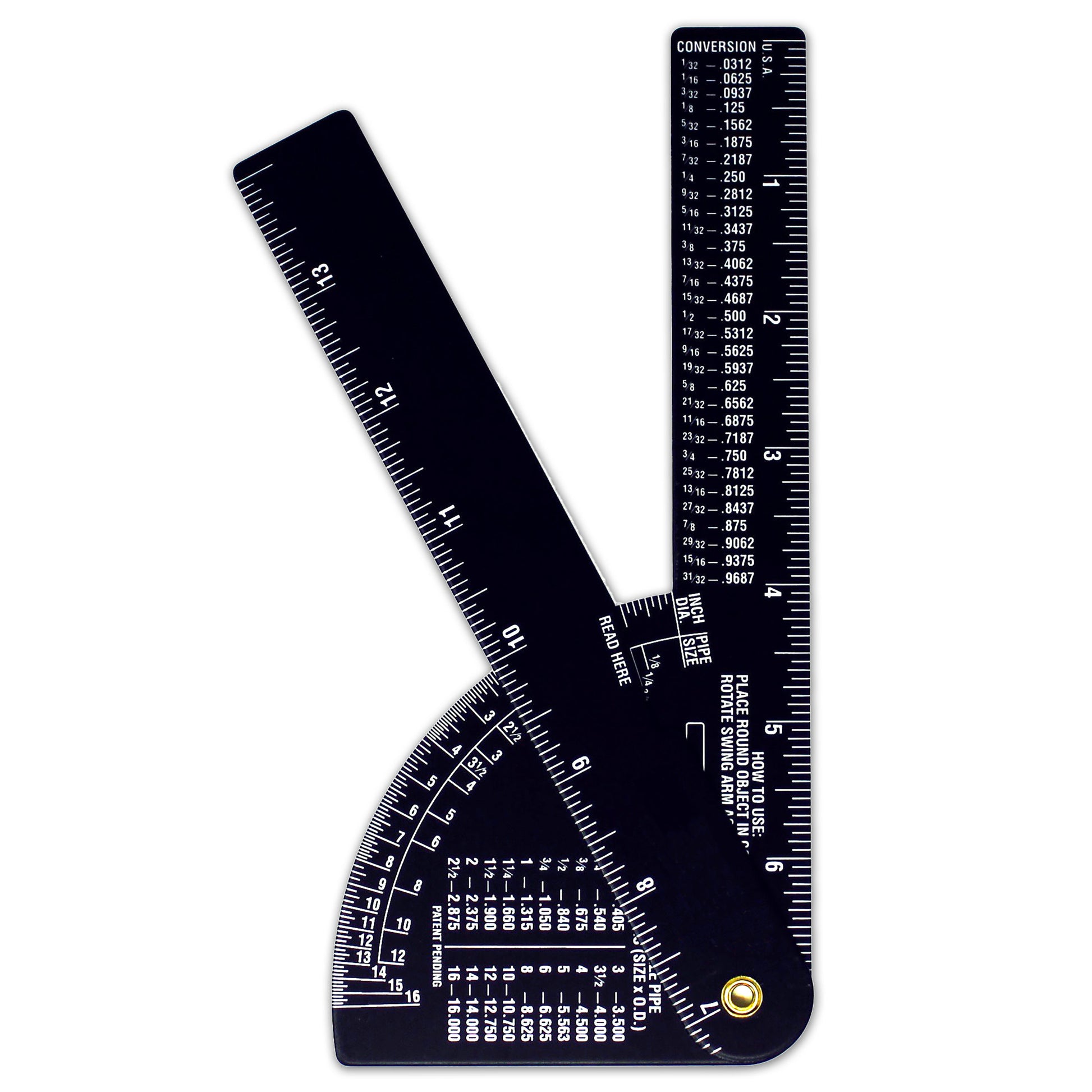 Pipe Caliper - Black Anodized image 0