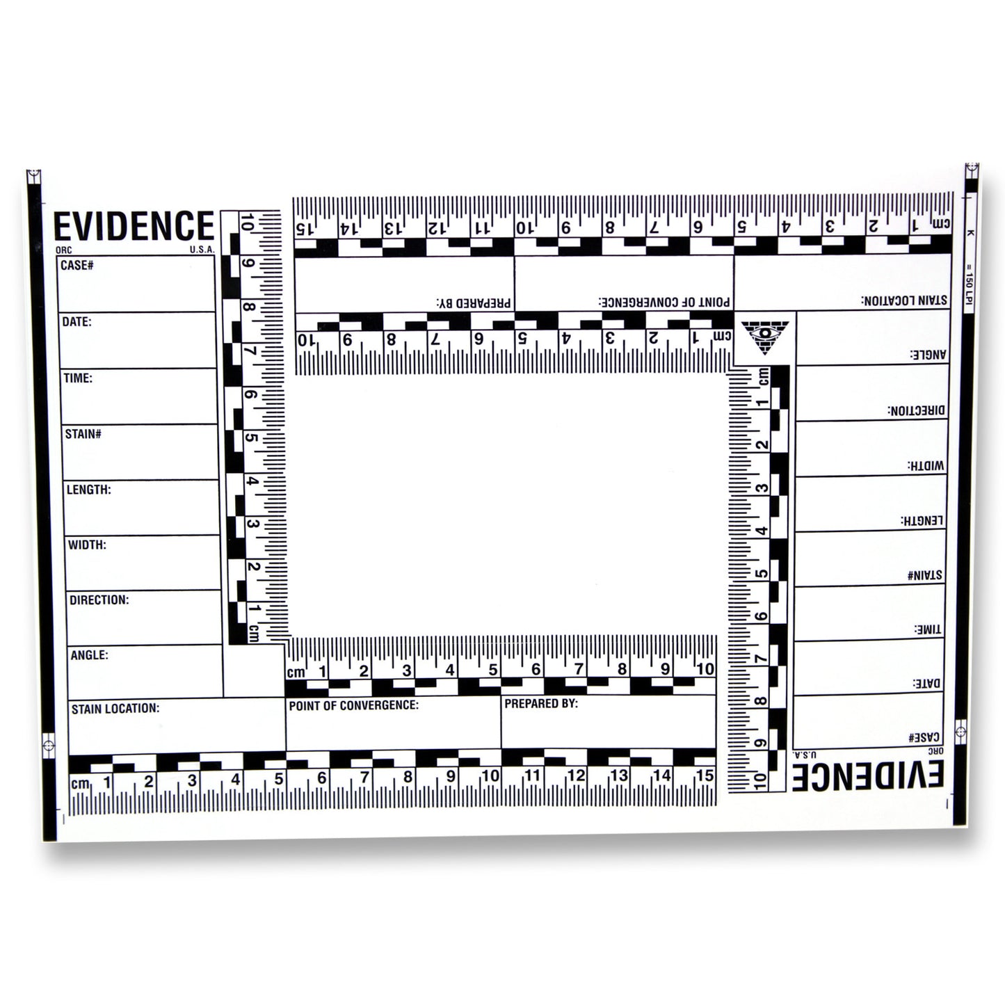Blood Stain Evidence Reports - 10 Pack image 3
