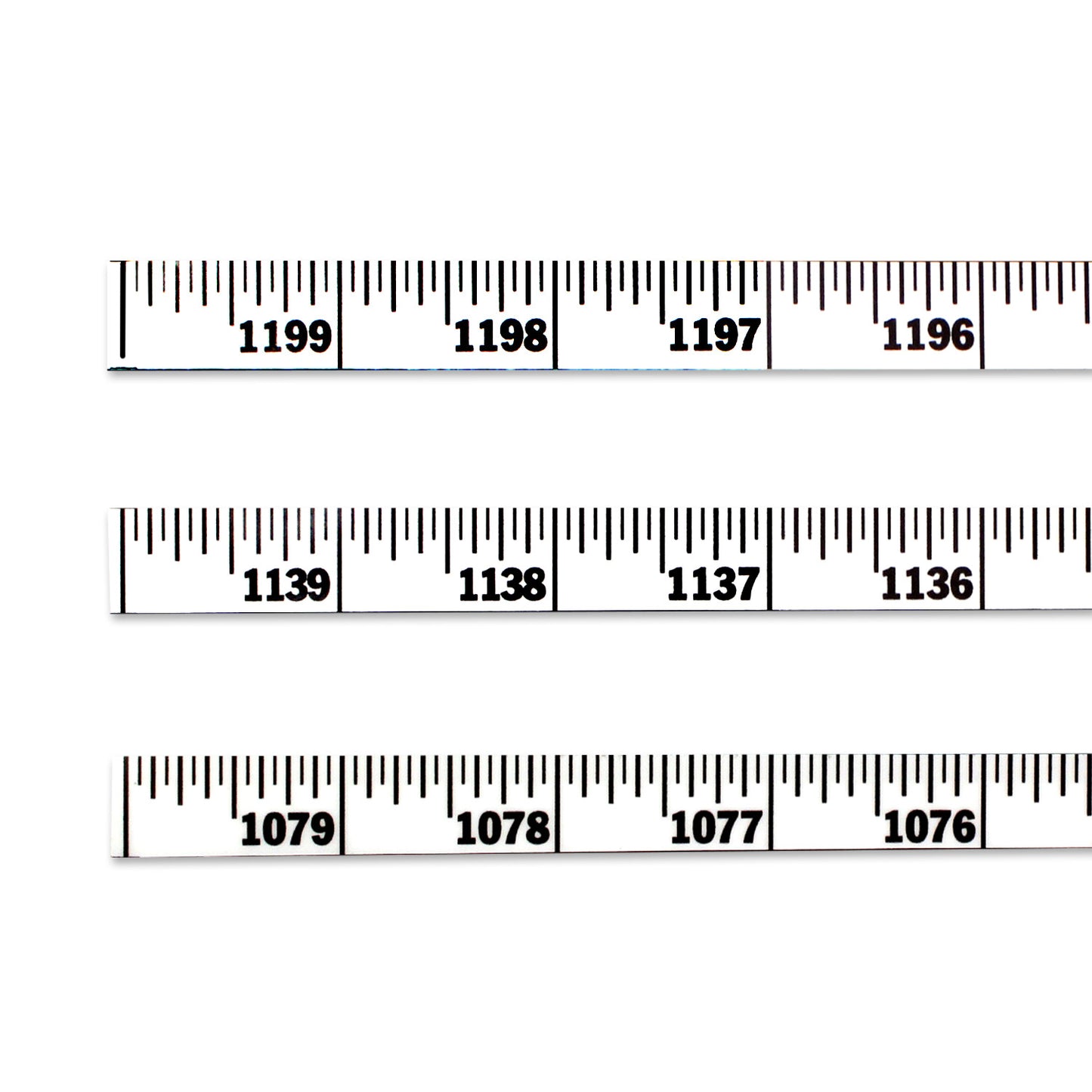 0.5" Wide - 1200" Long, Fractional - Reads Right to Left - Clearance image 0
