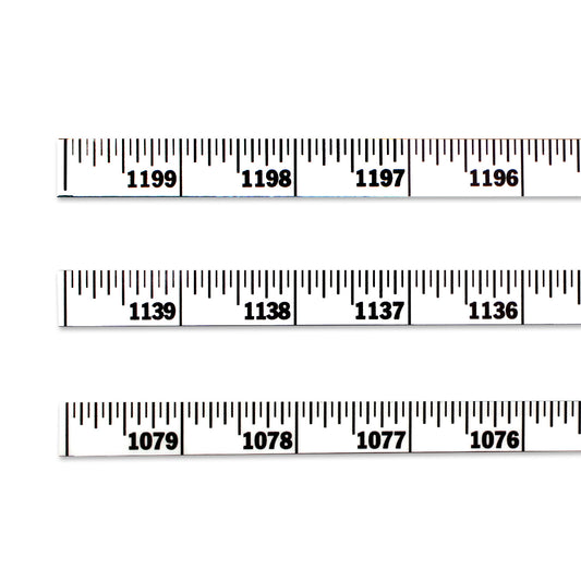 0.5" Wide - 1200" Long, Fractional - Reads Right to Left - Clearance image 0