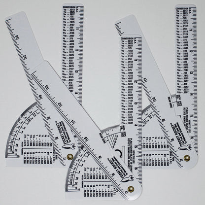 Pipe Caliper - White Styrene 3-Pack image 2