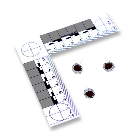 Adhesive Backed - Metric - Reads 8cm x 8cm - Packs of 25 image 0