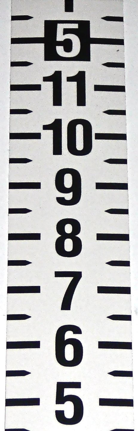 Security Height Rule – Adhesive - Fractional – 3 Foot 8 Inch to 6 Foot 8 Inch