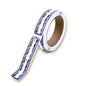 4 Inches / 10cm Long - 200 Rulers per Roll - Gray image
