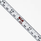 0.5 " Wide - "1/2FMW" - Fractional/Metric Adhesive Metal Ruler - 1/16" and 1mm Graduations image