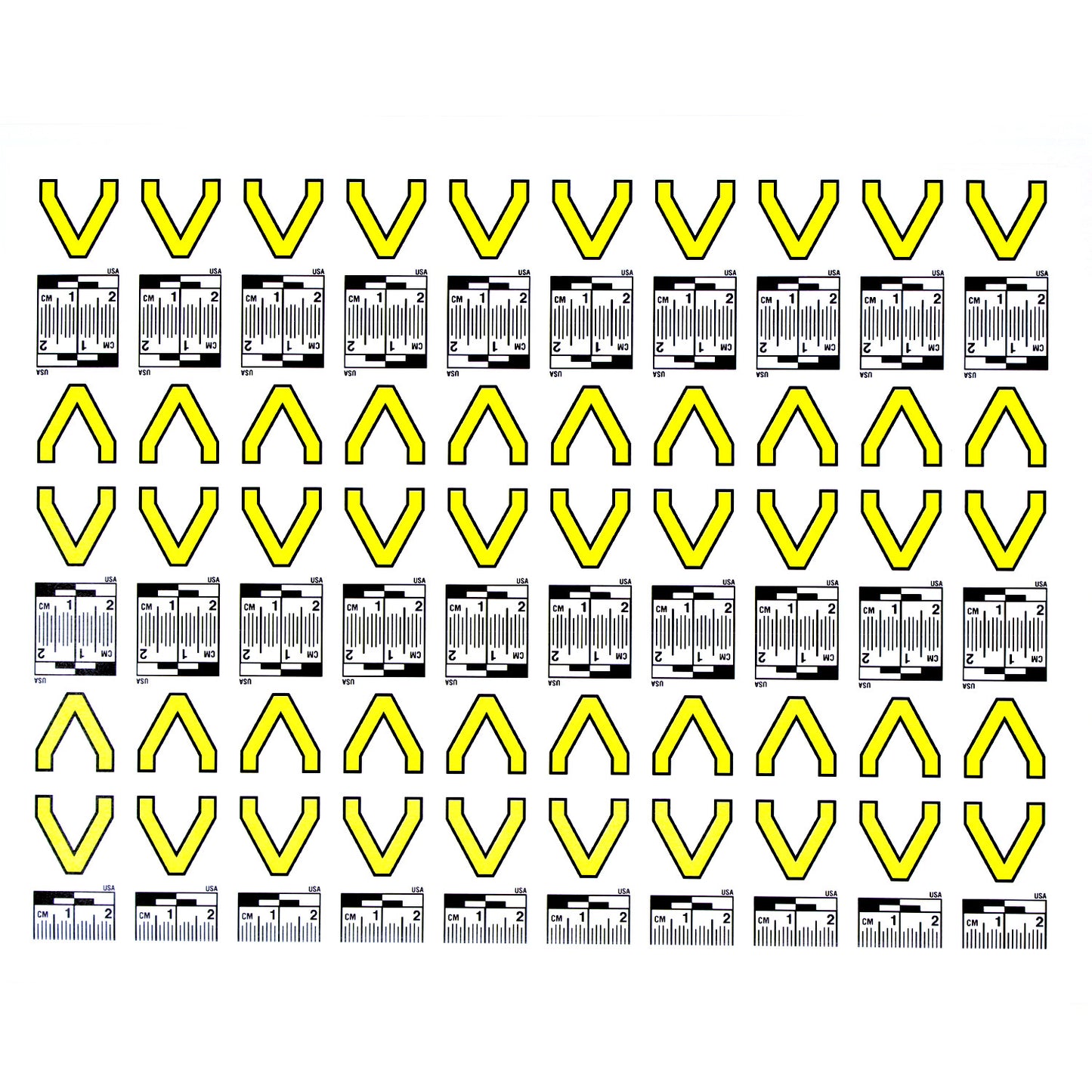 Alphabet Set (A to Z) - 26 Sheets of Labels image 21