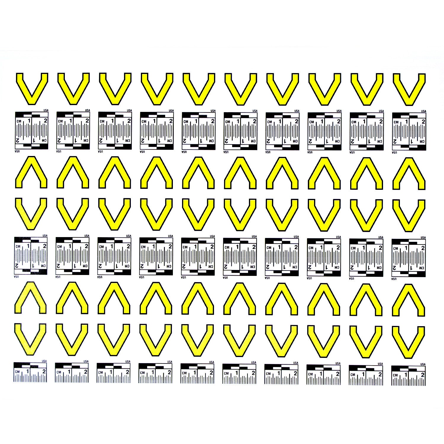 Alphabet Set (A to Z) - 26 Sheets of Labels image 21