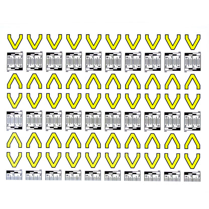 Alphabet Set (A to Z) - 26 Sheets of Labels image 21