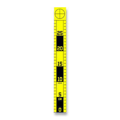 Metric 2-Sided Ruler - 30cm Left to Right or 30cm Vertical image 0