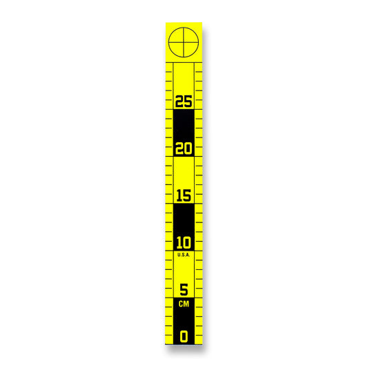 Metric 2-Sided Ruler - 30cm Left to Right or 30cm Vertical image 0