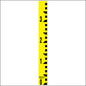 Staff Gauge - Tenth of Foot Surveyor Style - 5 Inch Wide - TFSS image
