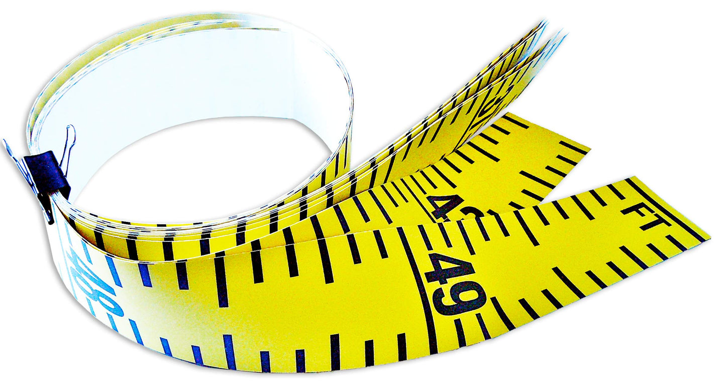4 " Wide Fractional Floor Tape - "4FFT"
