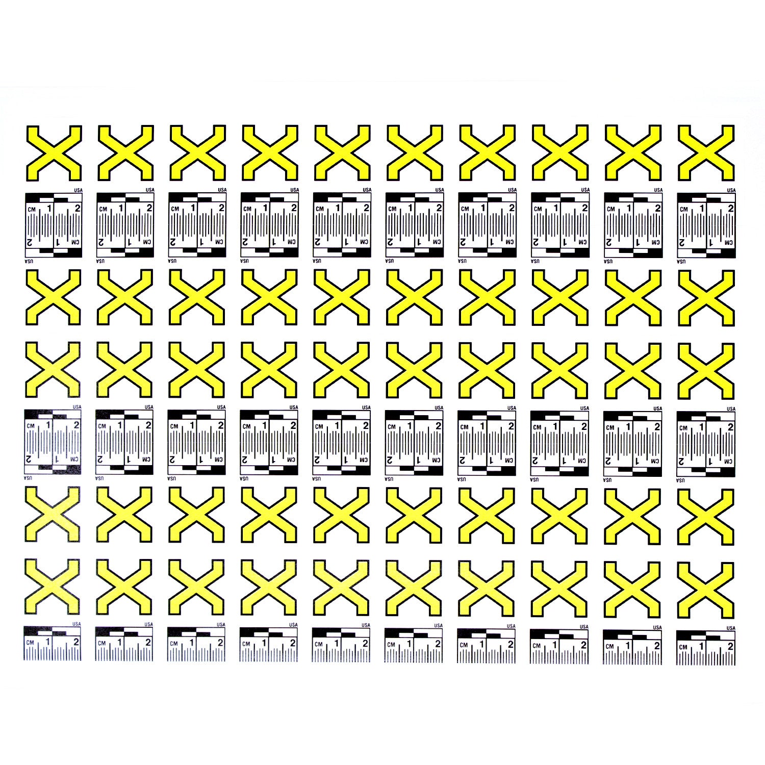 Alphabet Set (A to Z) - 26 Sheets of Labels image 23