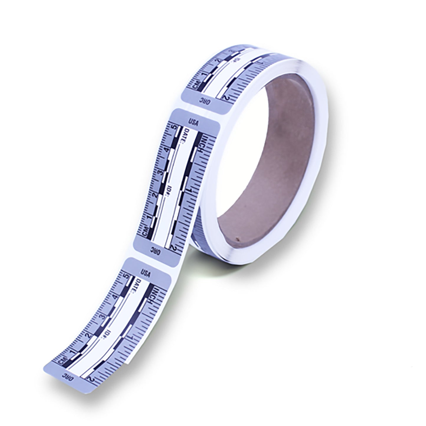 2 Inches / 5cm Long - 200 Rulers per Roll - Gray image