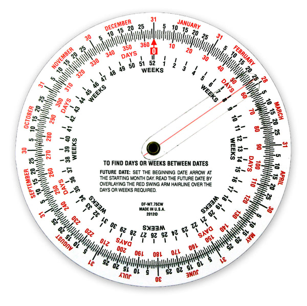 Calendar Day Finder – Oregon Rule Co.