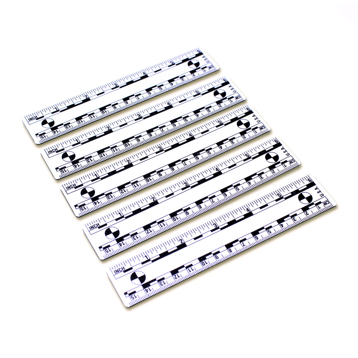 6" Long, Magnetic - Reads Fractional and Metric - Packs of 5 image