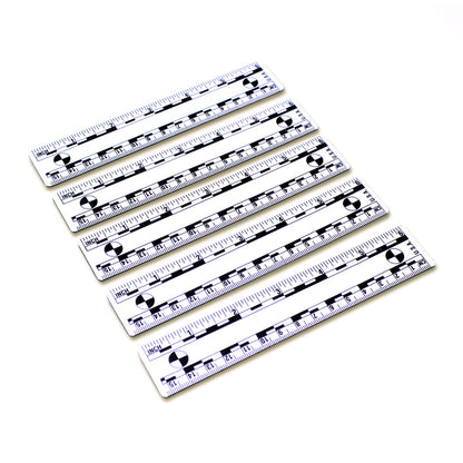 6" Long, Magnetic - Reads Fractional and Metric - Packs of 5 image