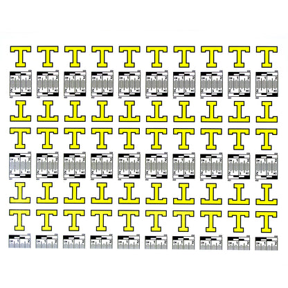 Alphabet Set (A to Z) - 26 Sheets of Labels image 19